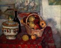 Stillleben mit Suppe Terrine 1884 Paul Cezanne